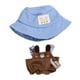 thumbnail image 2 of Ropa De Muñeca De Felpa, Pantalones Y Sombrero Hechos A Mano Para Regalos, Suministros De Bricolaje, Accesorios Para Fotos, 2 Uds., 2 of 3