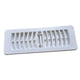 thumbnail image 3 of Deflector De Ventilación De Piso, Rejilla De Ventilación De Aire De Escape Blanca Para Baño, Hogar, Cocina, 3 Pulgadas X 10 Pulgadas, 3 of 3