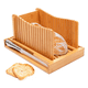 thumbnail image 1 of Cortador de Pan de Bambú de Lujo con Cuchillo para Pan, 1 of 7