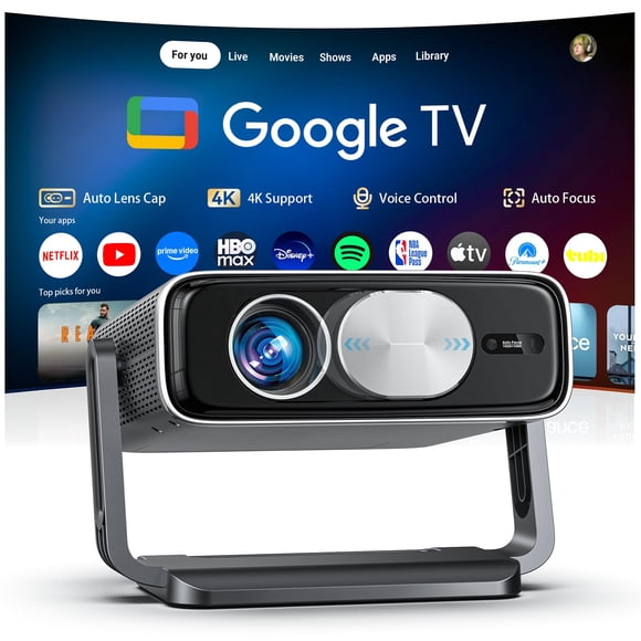 Proyector Inteligente Pemoon 4K WiFi Bluetooth con Google TV