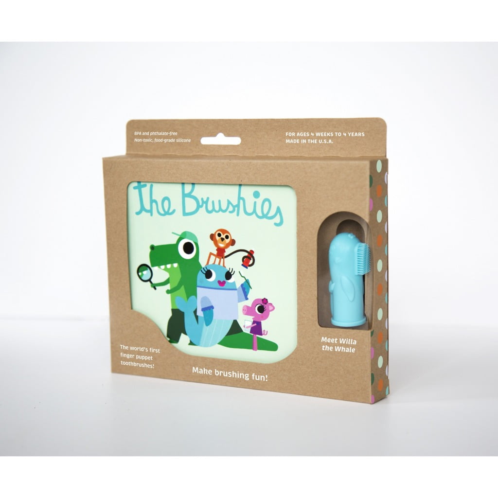 The Brushies - Libro Cuentos Chomps + Cepillo De Dientes Títere
