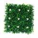 thumbnail image 3 of Panel De Pared De Plantas Artificiales, Telón De Fondo Verde Falso Para Jardín, Interior, Exterior, Verde, Blanco, 3 of 5