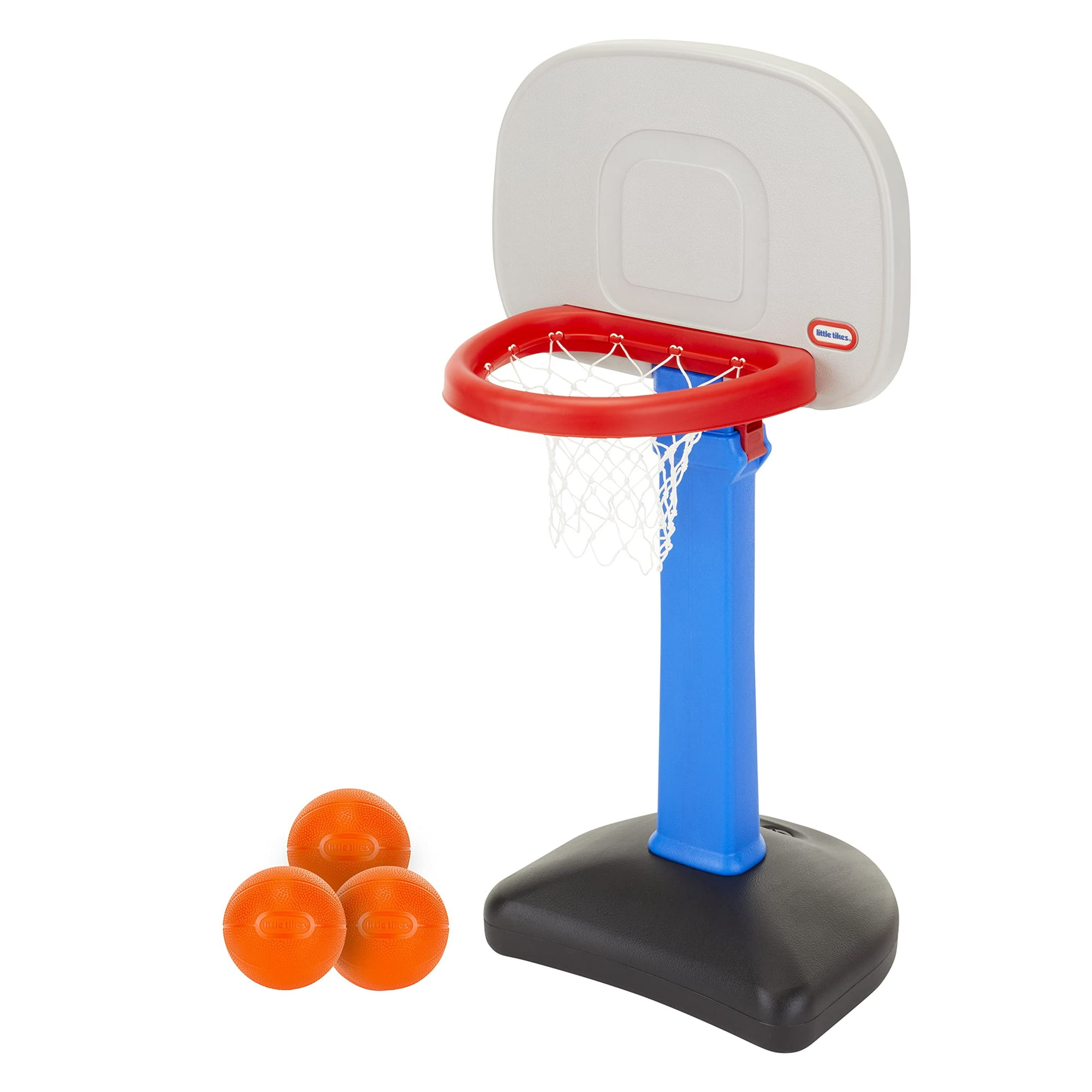 Set De Baloncesto Little Tikes Easy Score Azul Con 3 Pelotas De 1,5 A 5 Pulgadas