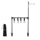 thumbnail image 1 of Aluminum Alloy Folding Hanging Rack With Detachable Hook, For Outdoor Camping Travel Picnic Table, Multifunctional Lantern Pole, Hanging Rack, 1 of 4