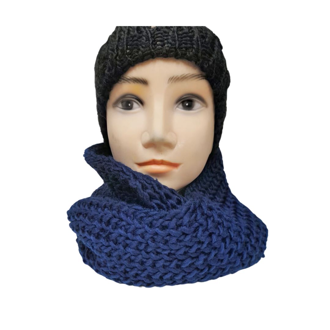 Ekolmac - Bufanda Estilo Punto Ingles Unisex Elegante Invierno