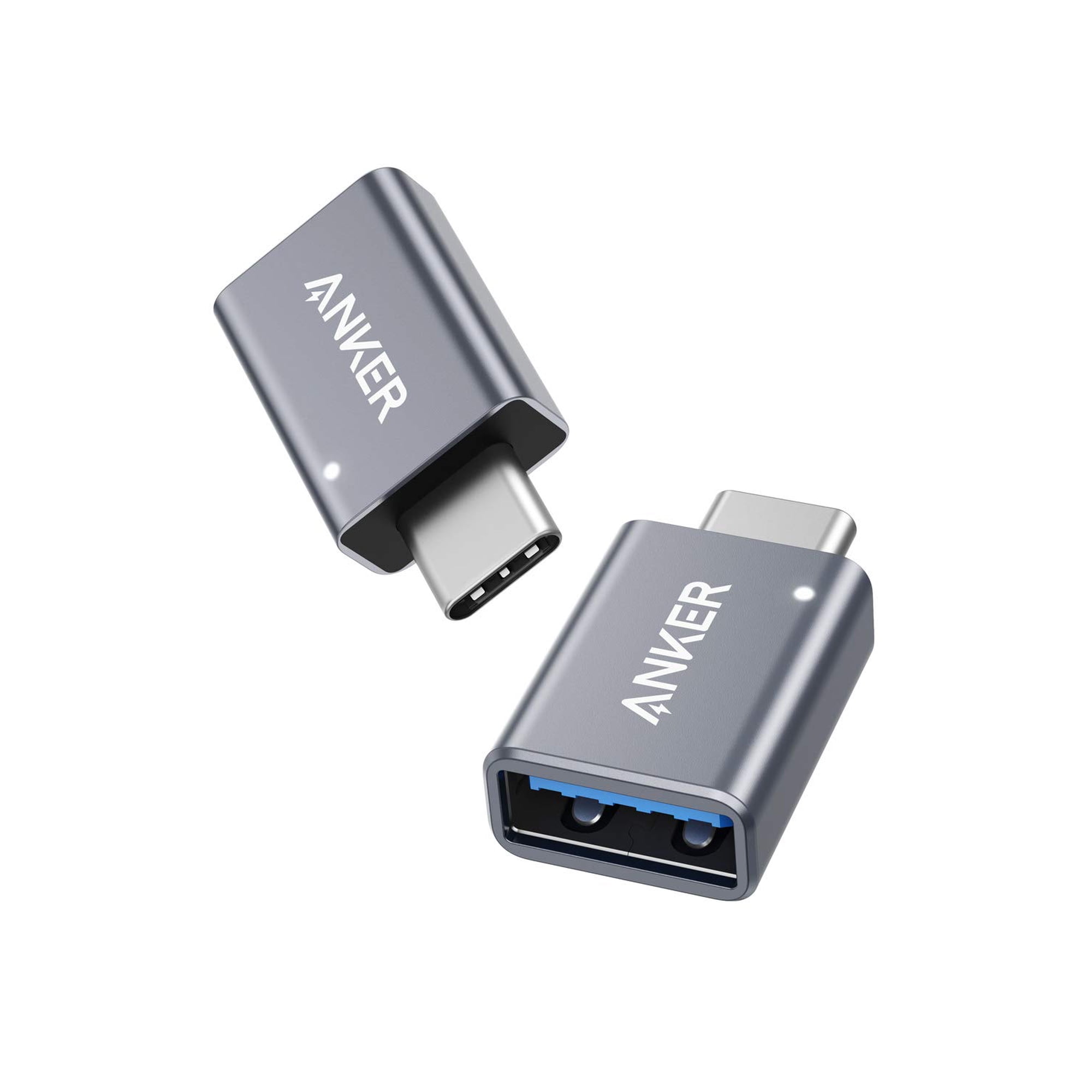 Adaptador Usb-c Anker De Transferencia De Datos De Alta Velocidad Usb 3.0 (paquete De 2)