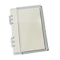 Bothyi - Libro De Diario De Páginas Sueltas, Papelería Creativa Para Diario, Dibujo, Toma De Notas, A5, Transparente