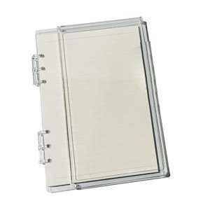 Bothyi - Libro De Diario De Páginas Sueltas, Papelería Creativa Para Diario, Dibujo, Toma De Notas, A5, Transparente