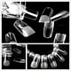 thumbnail image 5 of Fake Nails UNA GELLA Square, 504 unidades, puntas de gel transparente, 5 of 7