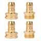 thumbnail image 4 of Conector de reparación de mangueras de jardín Hourley 3/4 o 5/8 con abrazaderas, 4 of 6