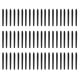 thumbnail image 1 of 60 Piezas De Hilo De Plástico Con Ranuras Para Dardos, Ejes Negros, 1 of 3