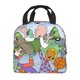thumbnail image 2 of Doug Bolsa Térmica Portátil con Forro de Aluminio Grueso, Bolsa Térmica Impermeable y Hermética para Trabajo, Escuela y Picnic, Nevera Portátil para Entrega de Comida para Adultos y Niños 22*20*13cm, 2 of 6