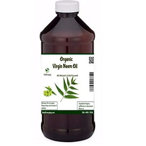 Aceite De Neem Saaqin 100% Orgánico Prensado En Frío 240 Ml