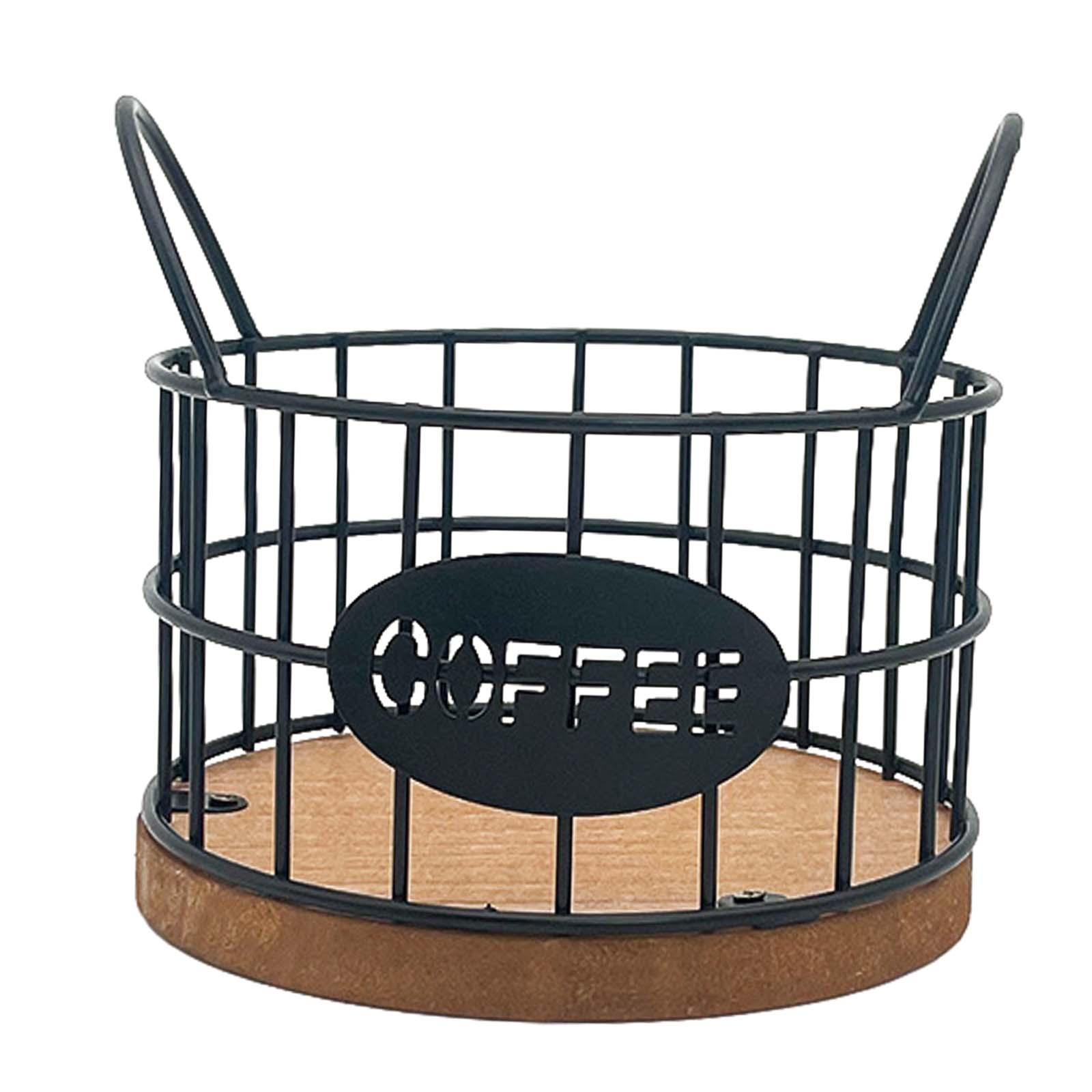 Bothyi - Soporte Para Cápsulas De Café Cesta Para Cápsulas De Café Independiente Para Cafeterías Familia De Encimeras Negro