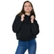 thumbnail image 1 of Polerón Mujer Hoddie Oversize Negro Corona, 1 of 5