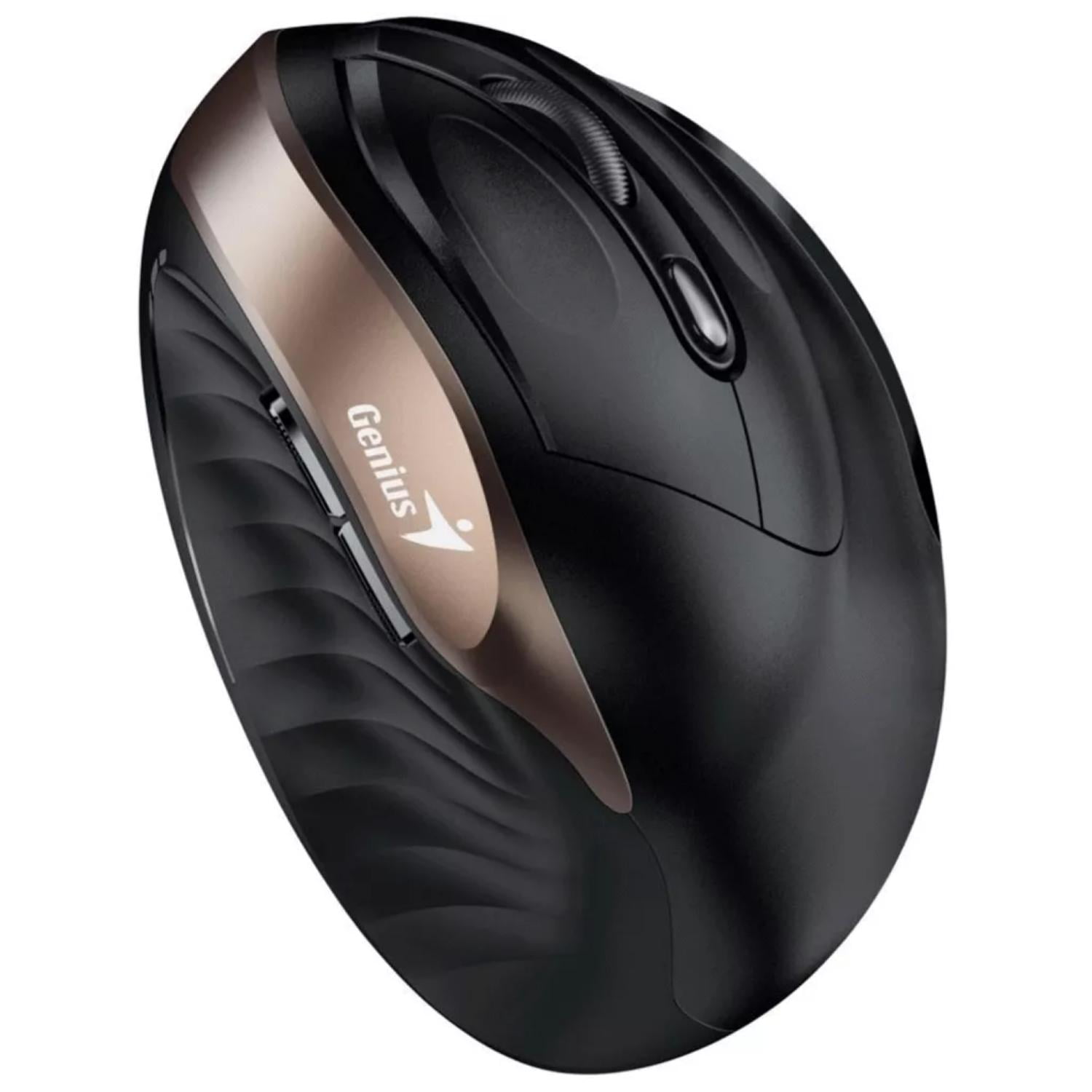 Genius - Mouse Inalambrico Usb Ergonomico Vertical 6 Botones Ergo8250