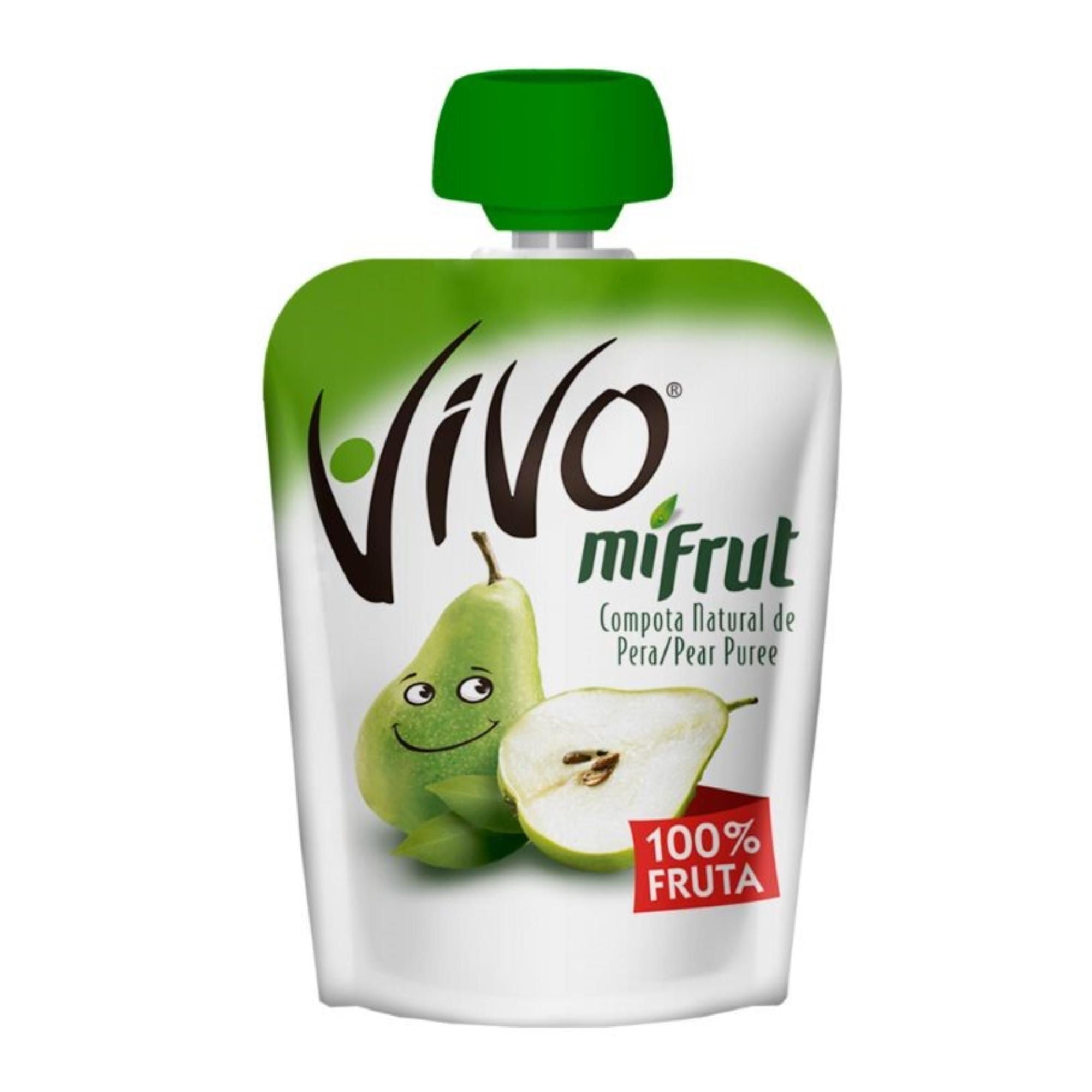 Compota Mifrut Pera 90 g Vivo