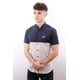 thumbnail image 2 of camisa Bi color azul y blanco manga corta fit, 2 of 3