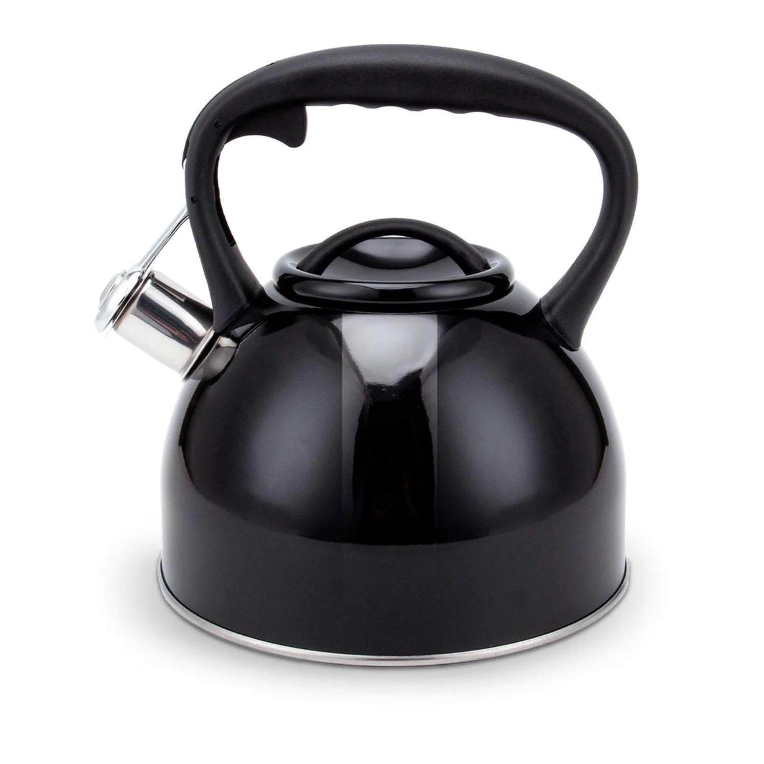 Tetera Acero Inoxidable Con Silbato Wens 3l Color Negro