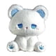thumbnail image 3 of Muñeco De Peluche De Animales, Juguete De Peluche De Animales Cómodo Coleccionable De 5,91 Pulgadas Para Niños, Blanco Y Azul, 3 of 5
