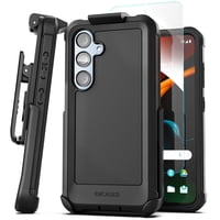 Encased - Funda Resistente Con Cinturón Para Samsung Galaxy S24 Plus Con Cristal