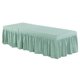 thumbnail image 4 of SPA Falda De Mesa De Masaje Funda De Cama De Belleza Sábana De Cenefa De Lino Verde Claro, 4 of 5