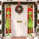 thumbnail image 1 of Letrero navideño de Grinch para puerta de patio, decoración de pancartas, suministros para decoración de interiores y exteriores, puerta delantera, sala de estar, cocina, pared, fiesta, 1 of 7