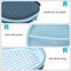 thumbnail image 3 of Funda rígida para AirPods Max ProCase con funda de silicona para auriculares, color azul marino, 3 of 7