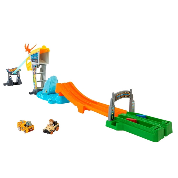 Pistas de carrera RacerVerse - Hot Wheels - Jurassic World.