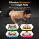 thumbnail image 2 of Tabla de flexiones para gimnasio en casa MQRW con barra de pilates y 20 accesorios, 2 of 6