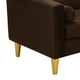 thumbnail image 3 of Sofa Retro 3c Felpa 01 Chocolate, 3 of 6