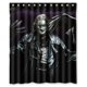 thumbnail image 1 of Cortina de ducha Brandon Lee the Crow, juego de cortinas de baño con ganchos, tamaño 60 x 72 pulgadas, 1 of 3