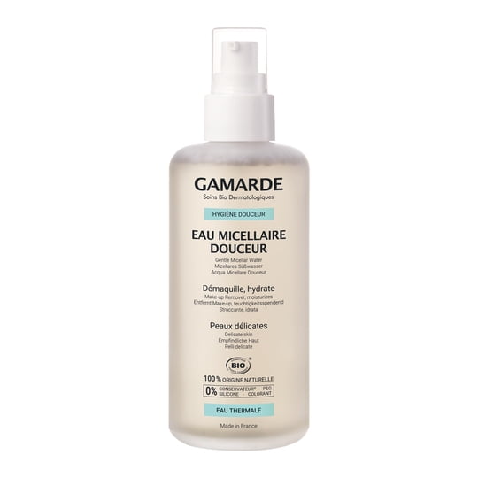 Desmaquillante En Agua Micelar Gamarde Gentle 200 Ml Con Ácido Hialurónico