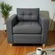 thumbnail image 3 of Poltrona Suecia Lino Gris Oscuro, 3 of 3