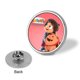 thumbnail image 3 of Kazoops-Theme Round Button Badge: Premium Metal Construction, Ideal for High-End Events 2.8 cm, 3 of 6