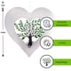 thumbnail image 4 of Wind Spinner ISEO Heart, 30 cm, metal, decoración de jardín, 4 of 6