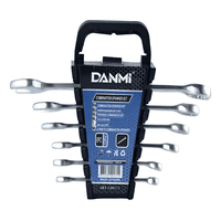 Genérico - Juego De 6 Pcs Llave Punta Corona 8 A 17 Mm De Acero Danmi