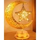 thumbnail image 1 of Lámpara OLEEK 2026 con diseño de luna y estrellas para decoración de Ramadán, 1 of 6