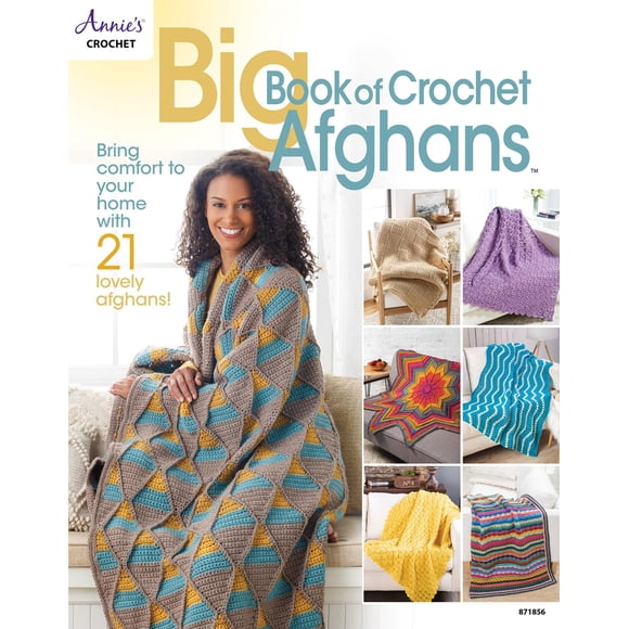 Libro Grande de Mantas de Crochet de Annie's