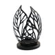 thumbnail image 1 of Portavelas De Hoja, Decoración De San Valentín, Candelabro, Centro De Mesa Para Decoración De Fiesta, Negro, 1 of 5
