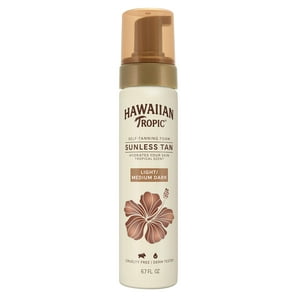Espuma Autobronceadora Hawaiian Tropic Sunless Tan Light/Medium, 200 Ml