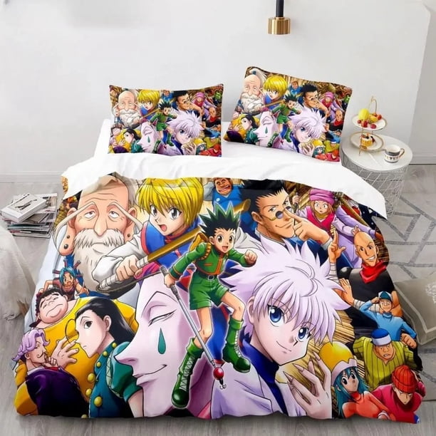 Hunter X Hunter Duvet Cover Set Bedding Set Japanese Quilt Cover Pillowcases Home Textiles Bed Sheets