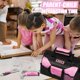 thumbnail image 4 of Set de Herramientas EZUVITA 32 piezas, color rosa, talla infantil 6+, 4 of 7