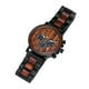 thumbnail image 1 of Reloj de Madera y Acero Hombre Cronógrafo Negro, 1 of 7