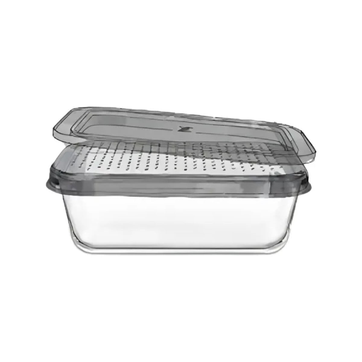 Pasabahce - Tupper Rectangular Vidrio 800 Cc