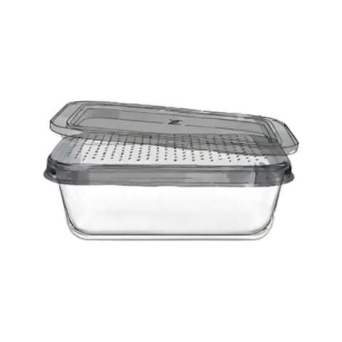 Pasabahce - Tupper Rectangular Vidrio 800 Cc