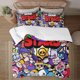 thumbnail image 1 of brawl stars Soft 3D Printed Duvet Cover Bedding Set with Comforter Cover 3 Piece Set, 1 of 5