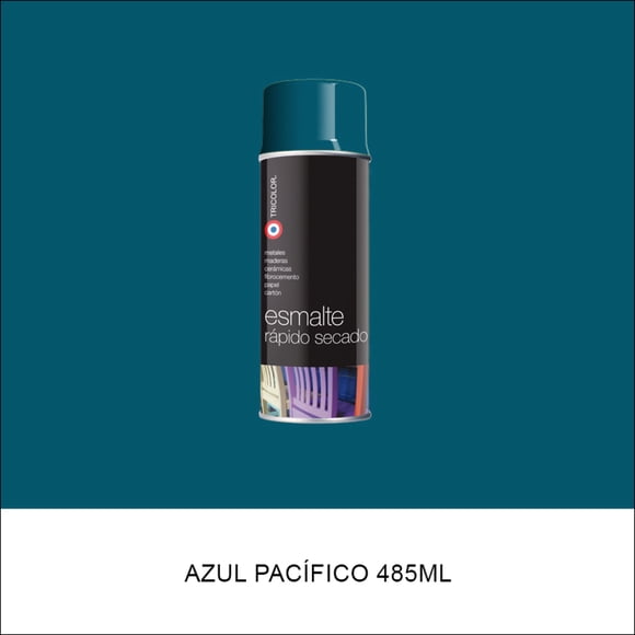 Pintura Esmalte Brillante en Spray Sintético Azul Pacifico