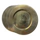 thumbnail image 1 of Pack 4 Plato De Decoracion Hogar Decorativo Metalico 33cm Marrón, 1 of 3