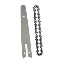 Ioensy - Sierras De Cadena Sierras De Cadena De Barra Accesorios Para Cortar Madera Contrachapada Recorte De Aglomerado Juego De Motosierra De 8 Pulgadas